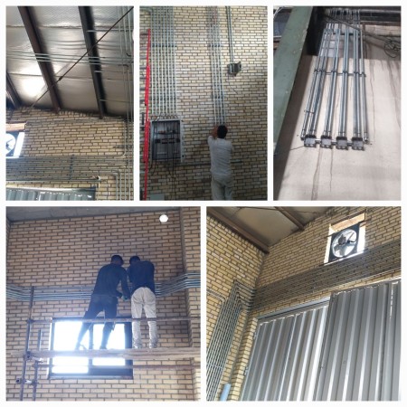Industrial electrical contractor in Tehran and Alborz Karaj Electric Factory and Company