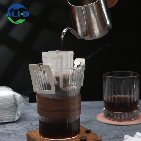 Paper filter for tea, tea and coffee