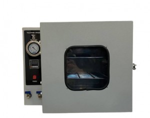 Laboratory vacuum oven device