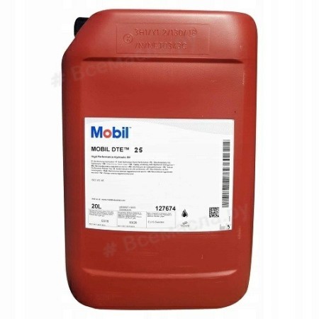 Mobil DTE 25 hydraulic oil