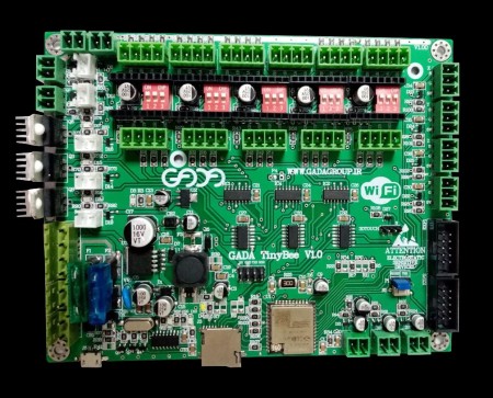 برد کنترلر پرینتر سه بعدی GADA 3D Controller V1.00