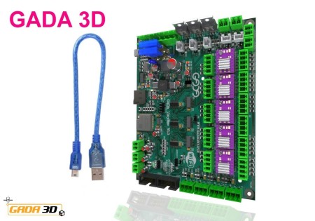 برد کنترلر پرینتر سه بعدی GADA 3D Controller V1.00