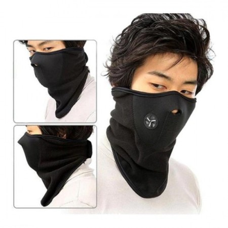 Half autumn and winter face