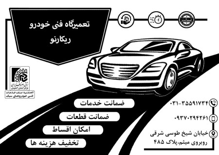 خدمات فنی خودرو ریکارنو