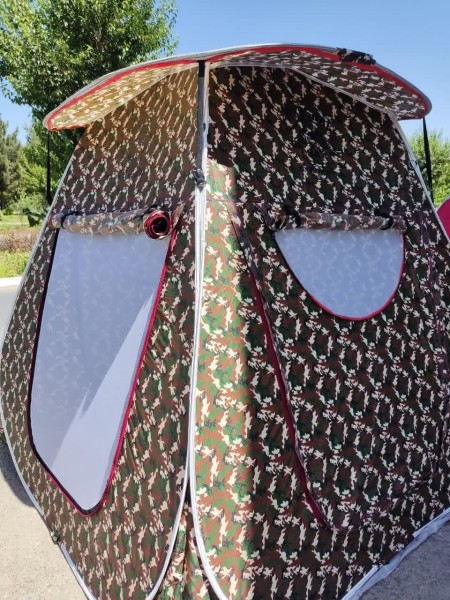 A 3-function Arabic design hut travel tent with a sunroof, Ranger design