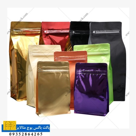 پاکت باکس پوچ،پاکت متالایز،پاکت قهوه