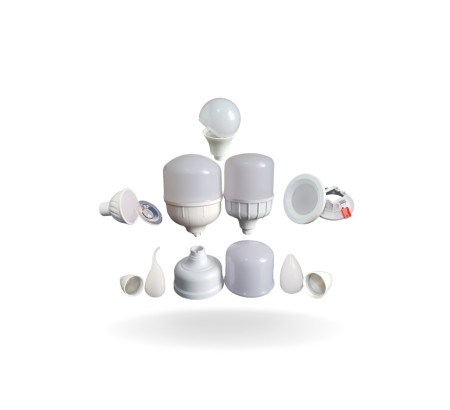 فروش انواع بدنه و قالب های لامپ های ال ای دی