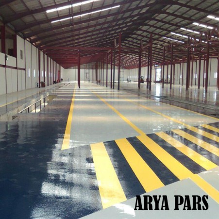 Production and implementation of all types of polymer flooring