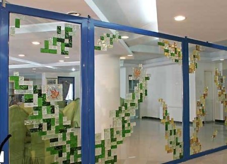 Sale of glass blocks and glass tiles