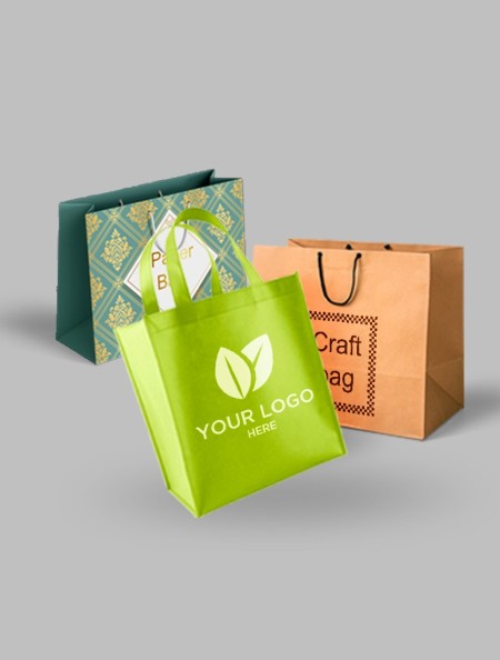 ساک دستی های تبلیغاتی گلاسه و کرافت