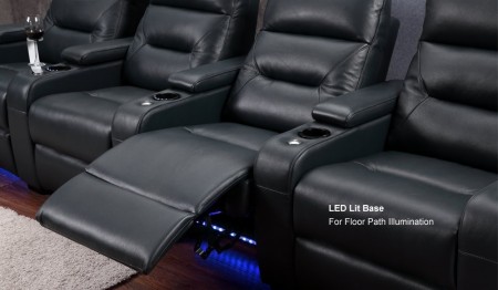 Electric private cinema furniture and relaxation chairs for game room and personal cinema, the pleas ...