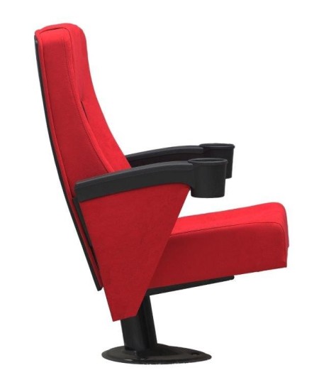 Cinema chair with handle and popcorn