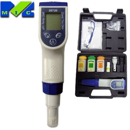 EC, TDS meter, Salt meter, ° C A pen meter, Model 7021 Made by Taiwan\'s EZDO Company