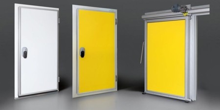 درب سردخانه ریلی-درب سردخانه لولایی