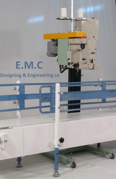 Automatic dosing bag head wheel