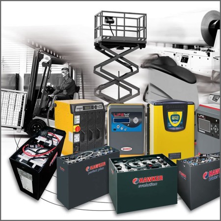 German Hawker battery