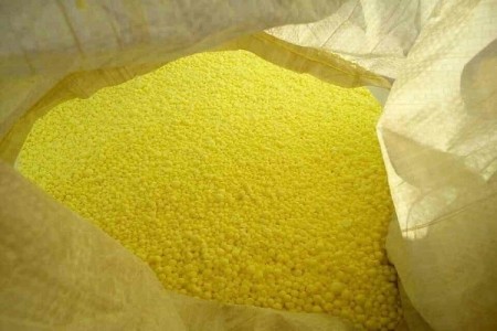 Sale and export of granulated sulfur