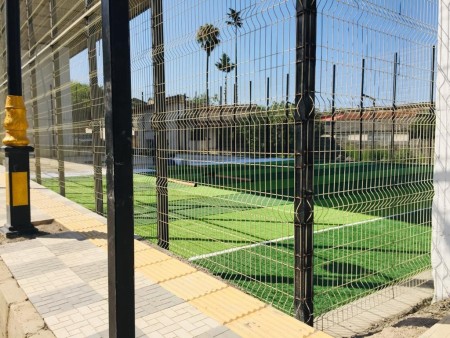 فنس نرده ای ورزشگاه هیرکان - توری نرده ای - پانل نرده ای