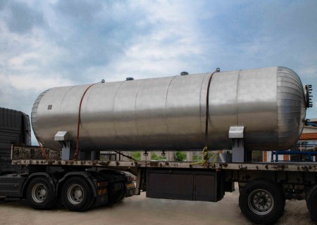 Liquid carbon dioxide tank (LCO2)