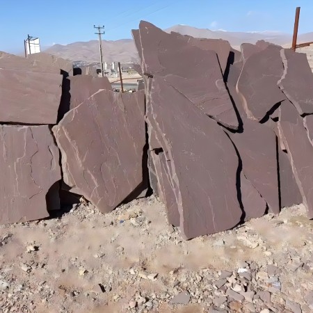 Sale of crushed stone and sheet stone