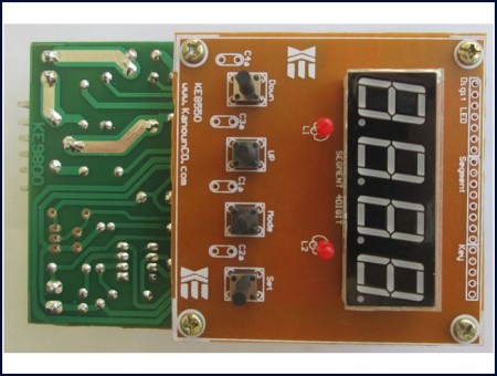 ترموستات PID دیجیتال 0 تا 600 درجه با تایمرهوشمند مدل 9801