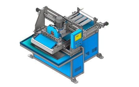 Fully automatic soapy water saw for simultaneous cutting of iron pipe
