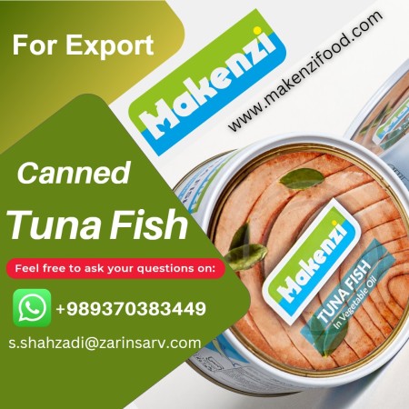 Makenzi canned fish - Iranian canned fish for export