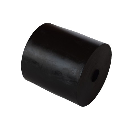 Rubber bush, inner diameter 20 mm, height 100 mm
