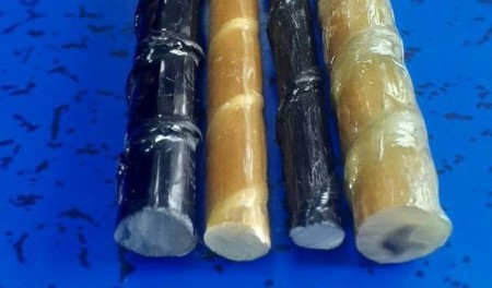 Composite round rod in the category of building materials