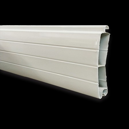 Aluminum shutter door blade
