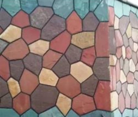 اجرای سنگ لاشه دیوار نما از سنگ لاشه