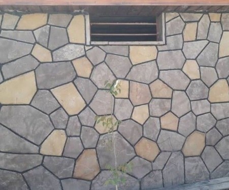 اجرای سنگ لاشه دیوار نما از سنگ لاشه