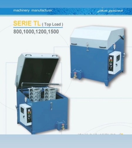 Parts washing machine. Cylinder washing machine