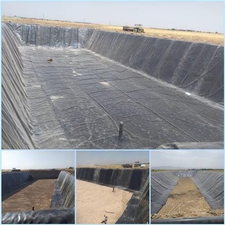 Sale of geomembrane, polyethylene, PVC and geotextile sheets