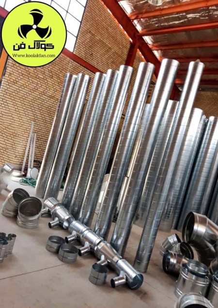 Production of galvanized spiral channel in Shiraz 09177002700