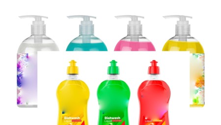 bulk production and sale of toilet liquid and dishwashing liquid