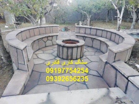 استفاده از سنگ لاشه در باغ، فضای سبز و پیاده‌روها