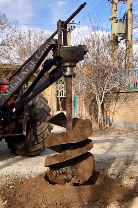 Digger for tractor, loader, crane, Miladarak company