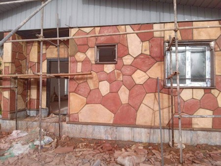 Natural crushed rock with the lowest cost for flooring