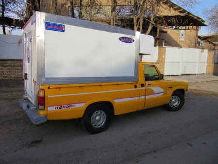 Farmed cold storage van
