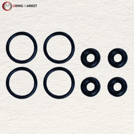 old peugeot 405 injector needle o-ring (black)