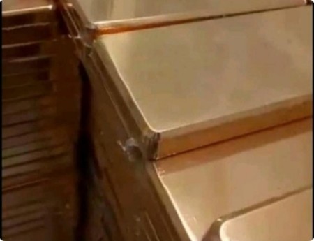 Isotope copper ingots