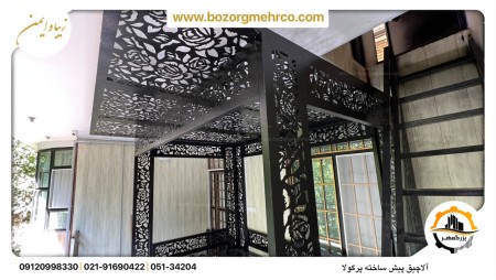 The unique beauty of the pergola pavilions of Bozormehr brand