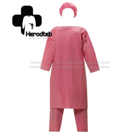 Disposable patient set (gown, cap, pants) 38 grams