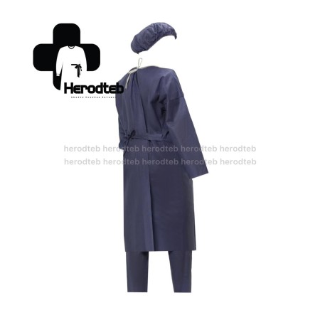 Disposable patient set (gown, cap, pants) 38 grams