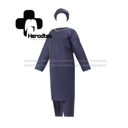 Disposable patient set (gown, cap, pants) 38 grams