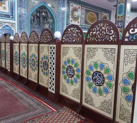 الشرکة المصنعة لقواطع المساجد والقواطع الدینیة الجاهزة والمتحرکة