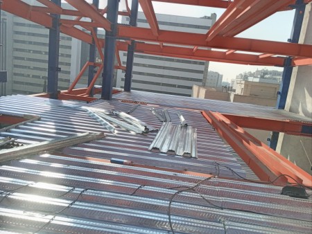 اجرا سقف عرشه فولادی