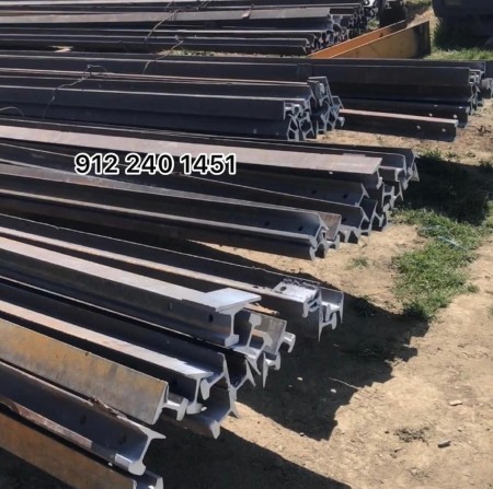 Overhead crane rail. Hash industrial beams H