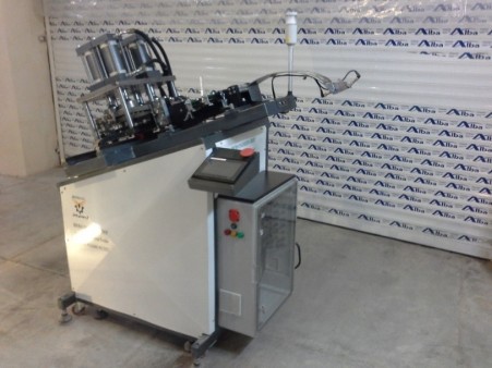 Mechanical engineering of ventilation machine, decoiler vane, female corner damper